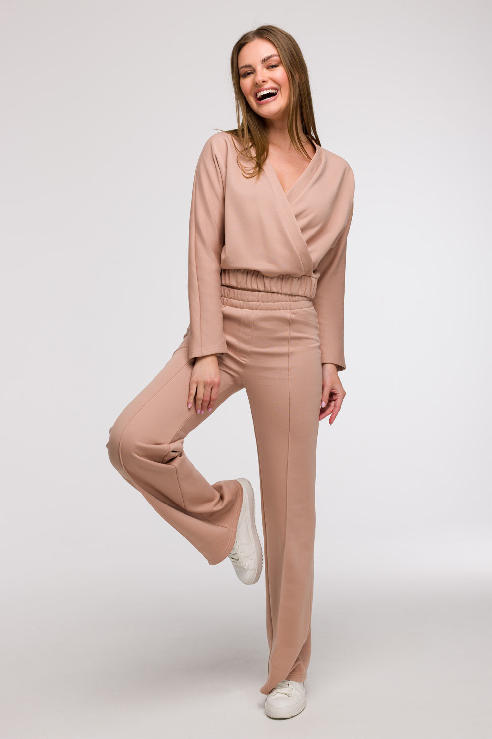T-shirt femme BeWear Sweatshirt Sweatshirt — beige