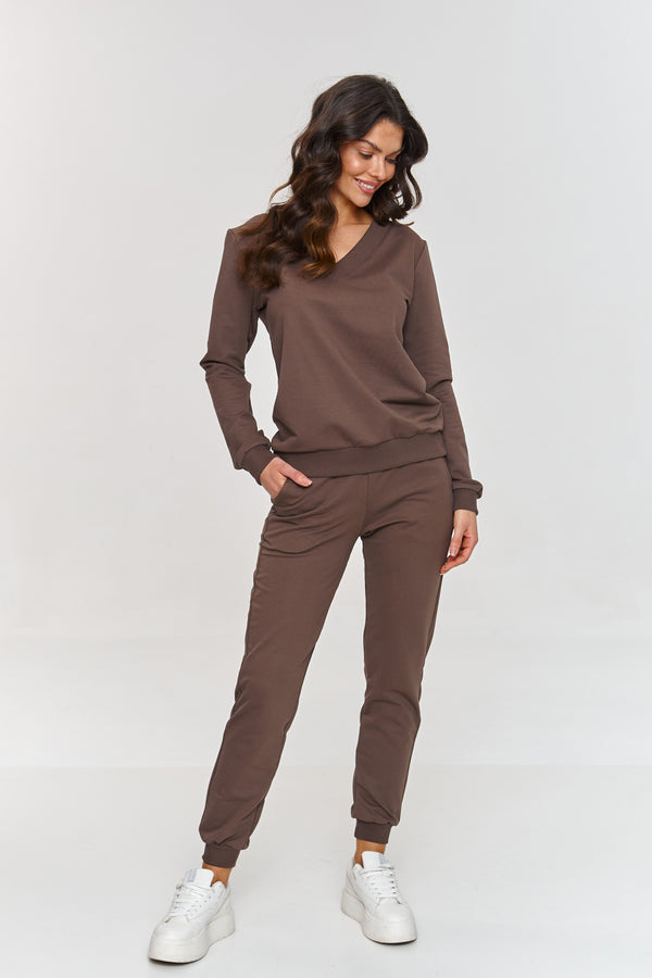 Ensemble lingerie femme Makadamia L Ensemble L — brun