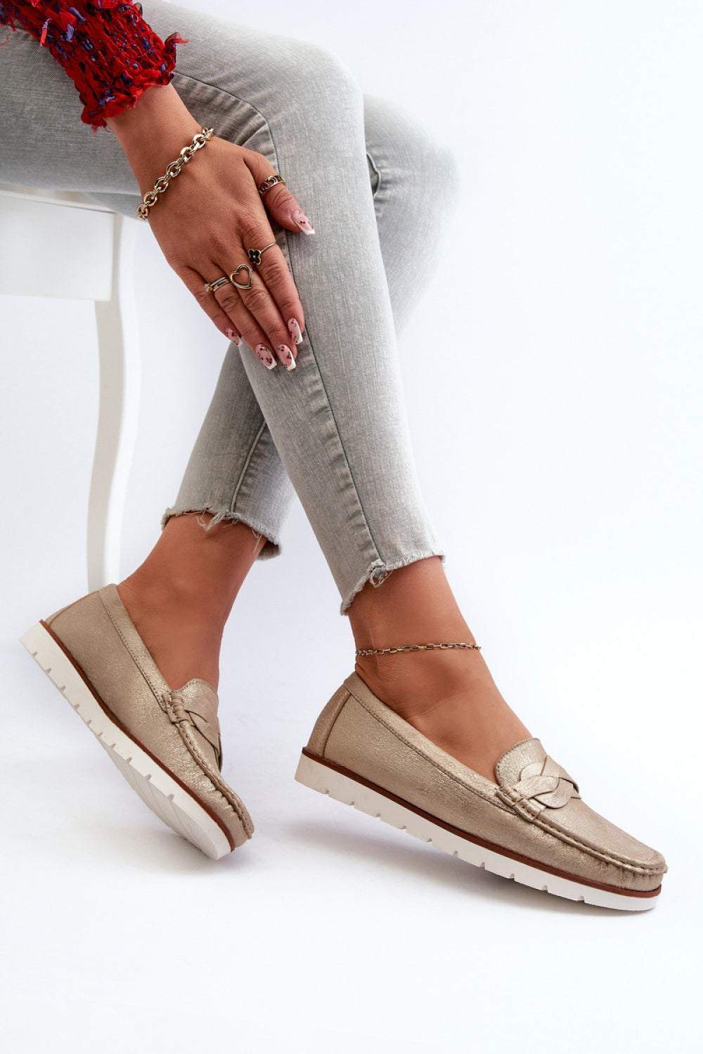 Moccasins femme Step in style — jaune