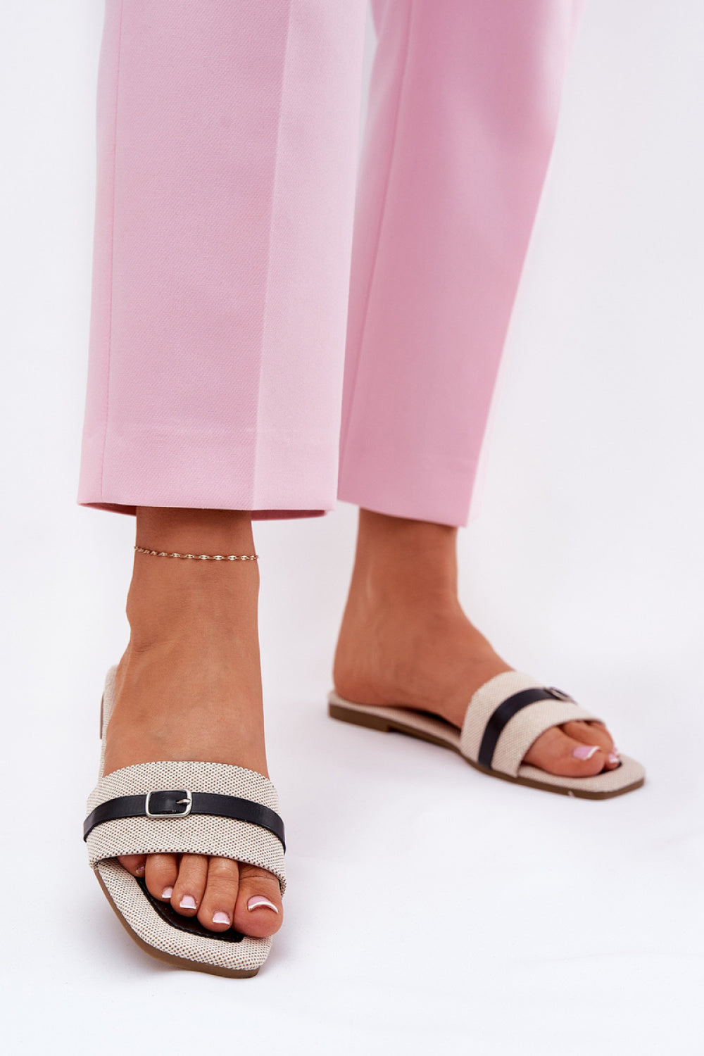 Sandales femme Step in style Clacquettes Clacquettes — noir
