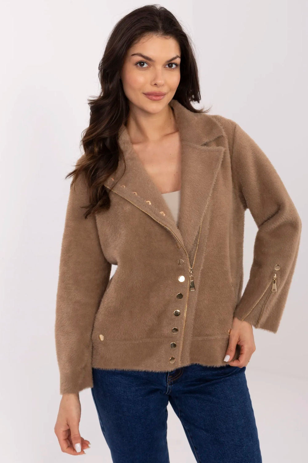 Veste femme MBM — beige