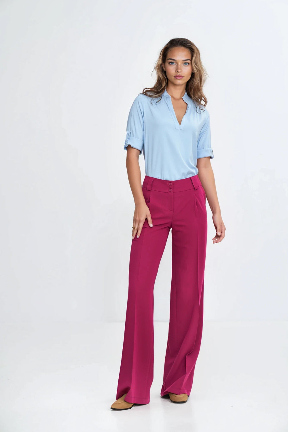 Blouse femme Nife Chemisier Chemisier — bleu