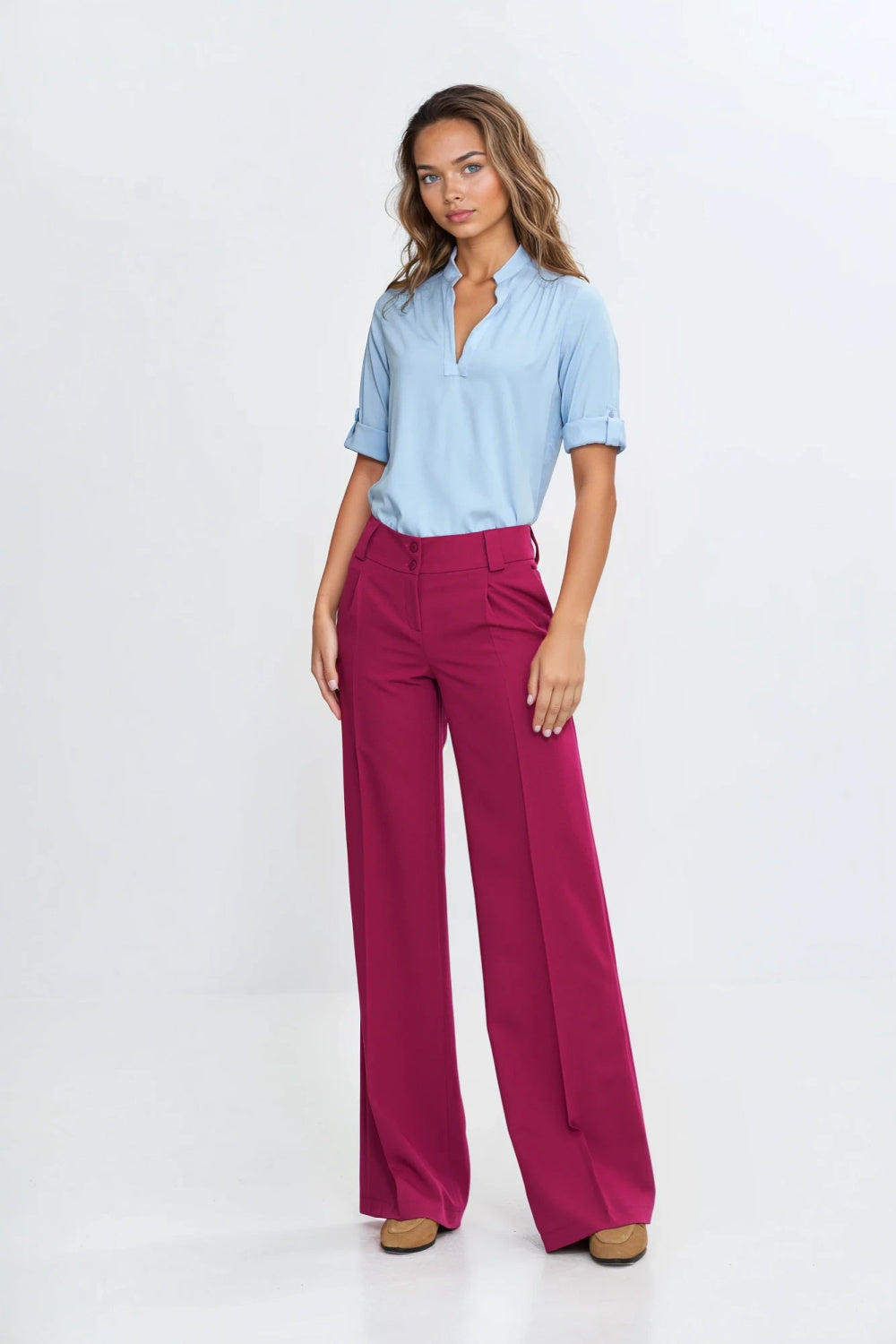 Blouse femme Nife Chemisier Chemisier — bleu
