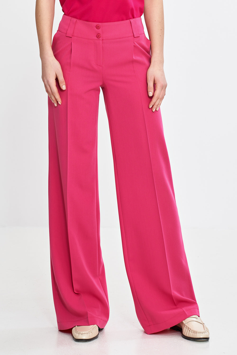 Chaussures à talons femme Nife Pantalon Long Pantalon — rosé