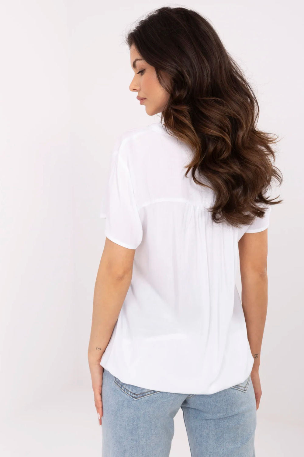Blouse femme Sublevel Chemisier Chemisier — blanc