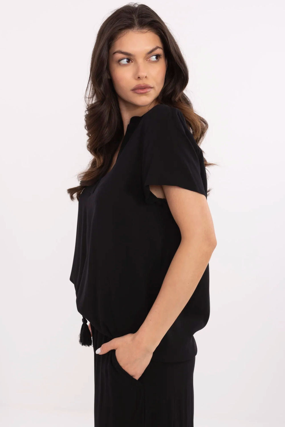 Blouse femme Sublevel Chemisier Chemisier — noir