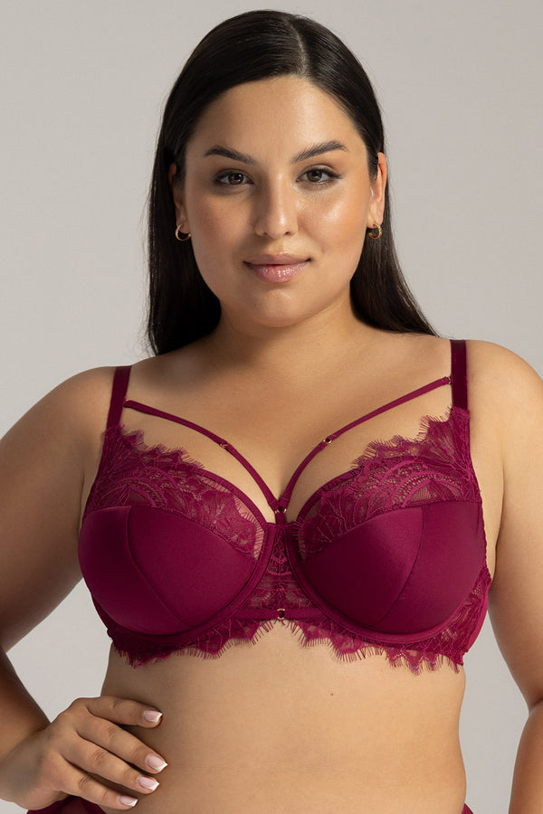 Soutien-gorge semi-soft femme Ava — rouge