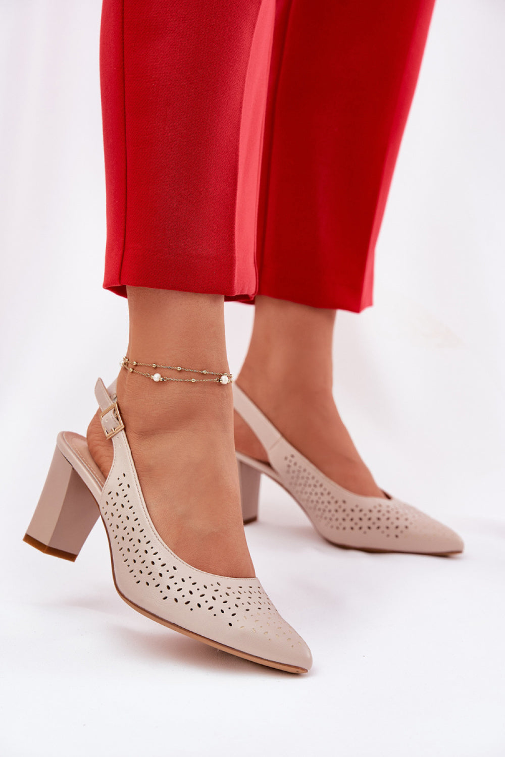 Sandales femme Step in style À Talons À — beige