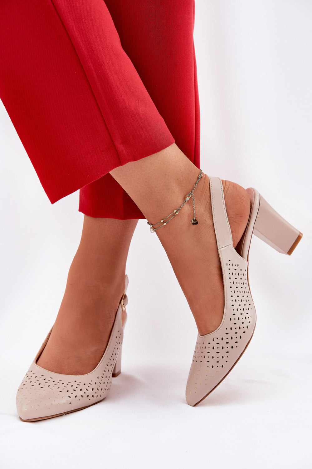 Sandales femme Step in style À Talons À — beige