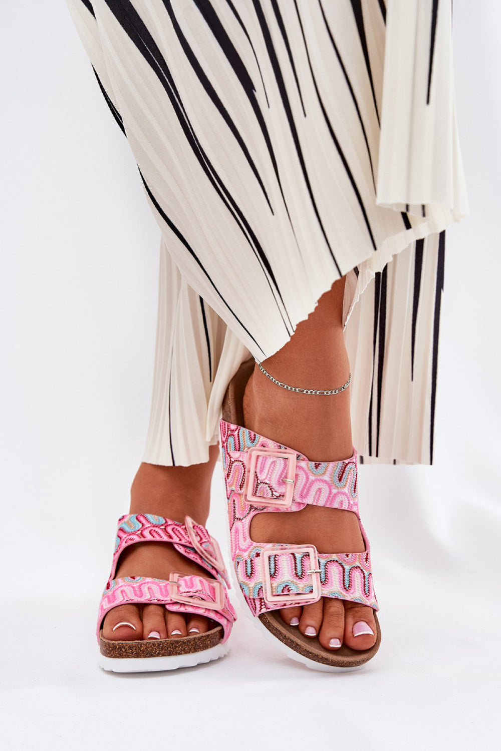 Sandales femme Step in style Clacquettes Clacquettes — rosé