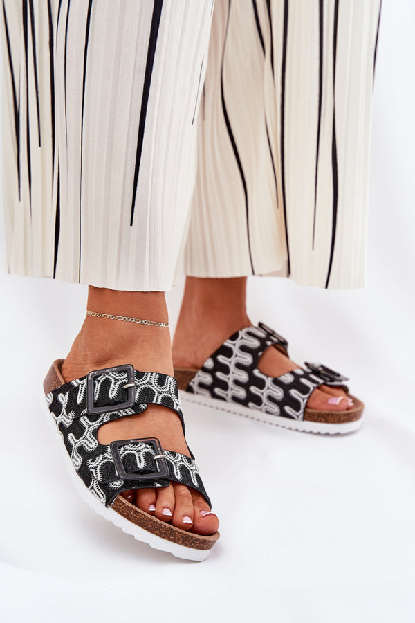 Sandales femme Step in style Clacquettes Clacquettes — noir