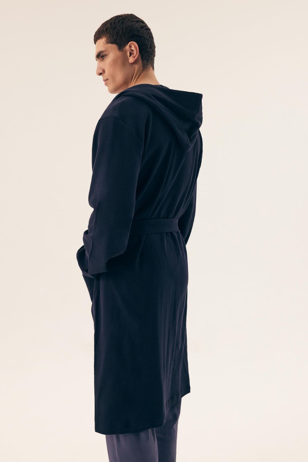Robe homme Henderson Peignoir Peignoir — bleu marine