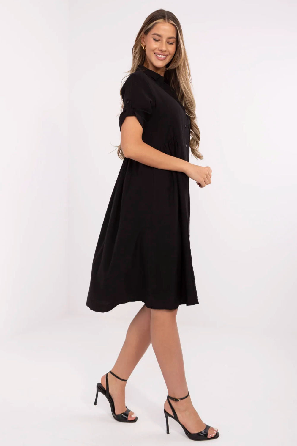 Robe femme Italy Moda De Jour De — noir