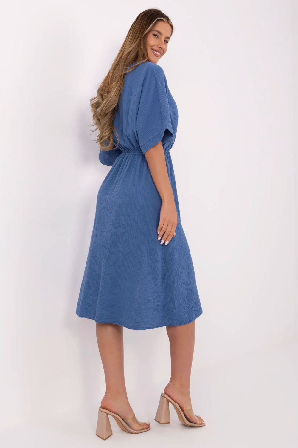Robe femme Italy Moda De Jour De — bleu
