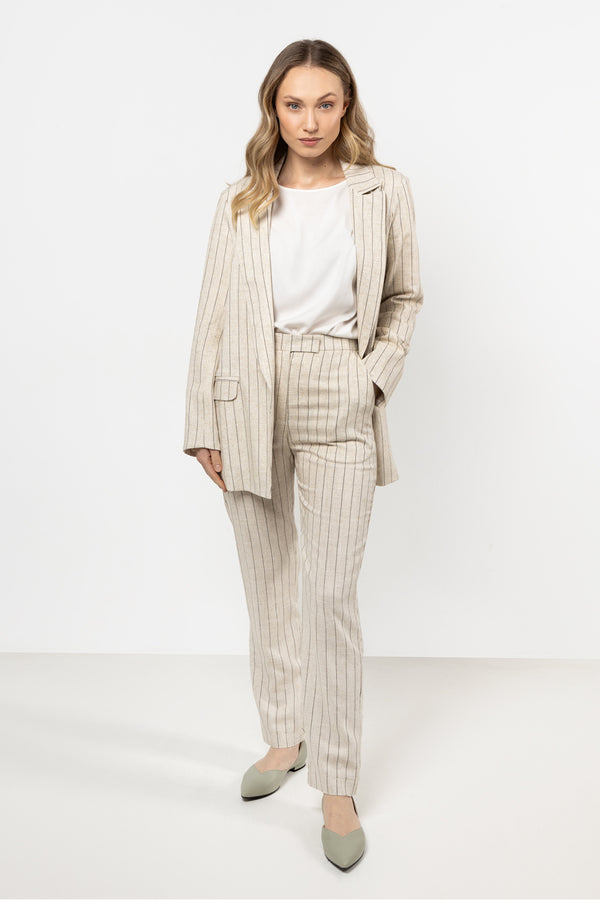 Chaussures à talons femme awama Pantalon Pantalon — beige