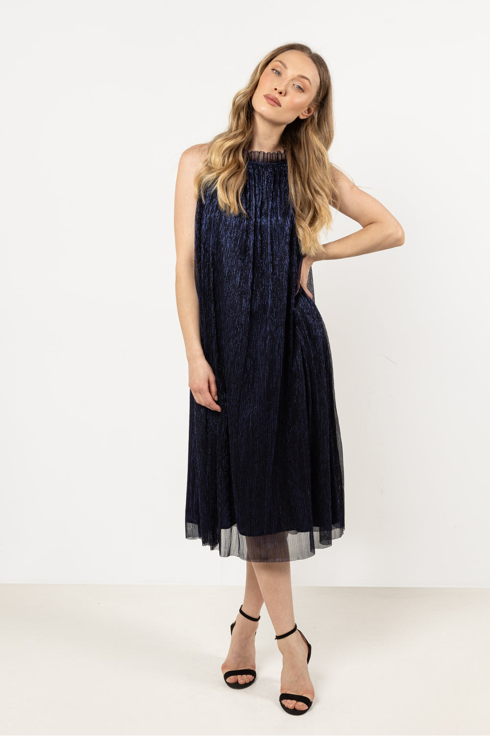 Robe femme awama De Soirée De — bleu marine