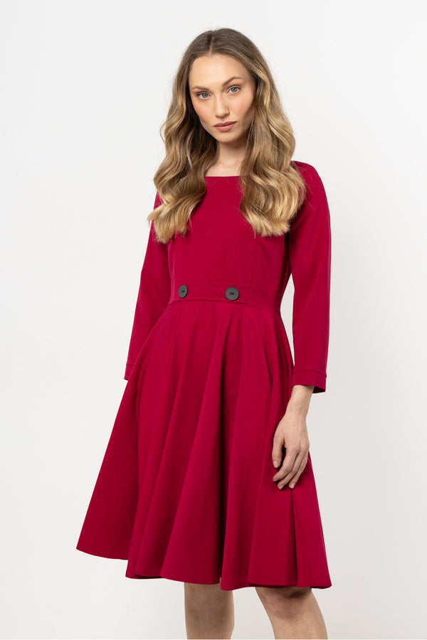 Robe femme awama De Jour De — rouge