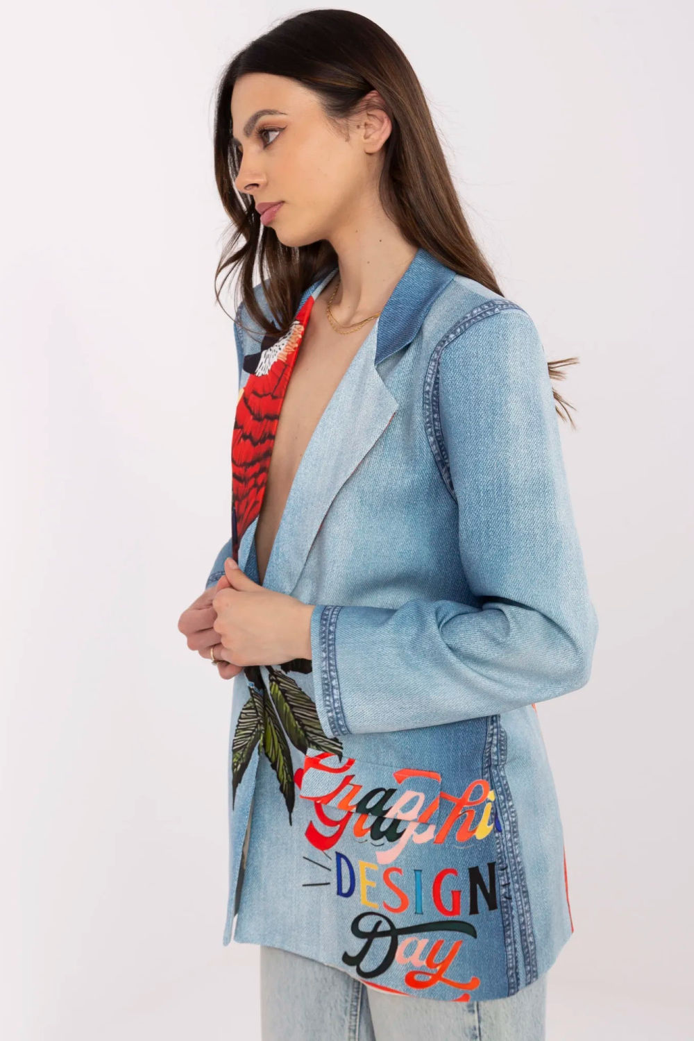 Veste femme Italy Moda — bleu