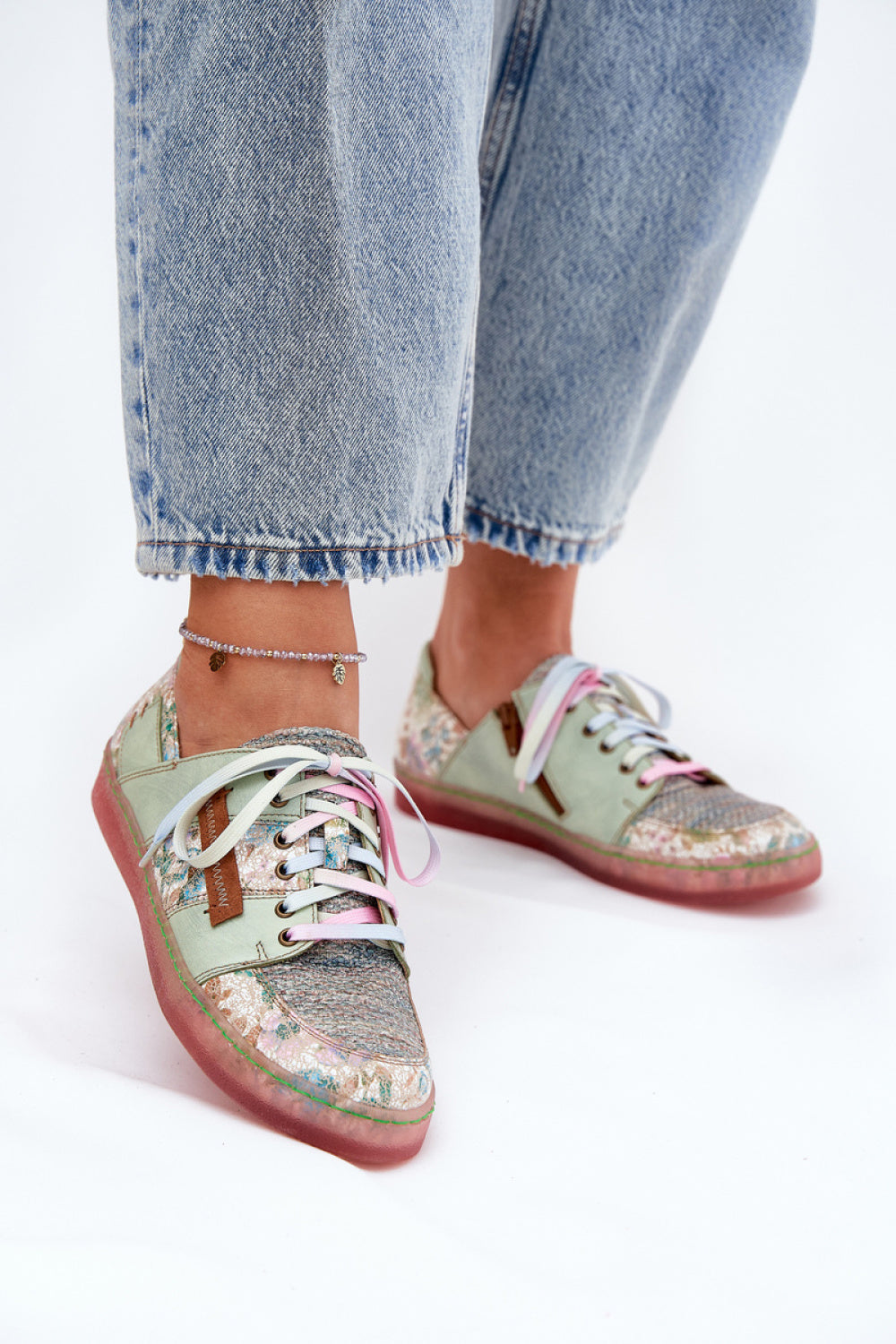 Bottes femme Step in style Chaussures Basses Chaussures — vert