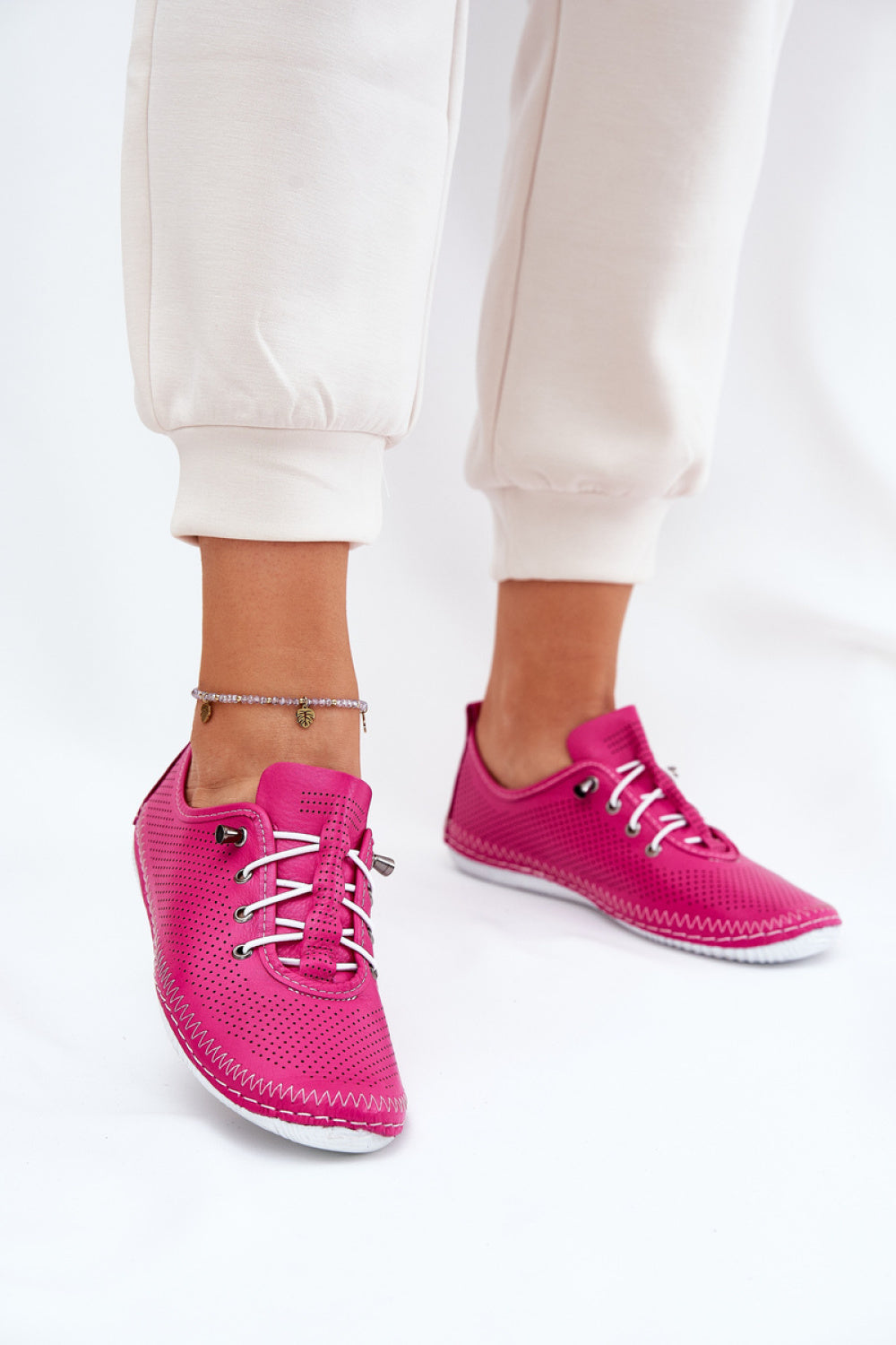 Bottes femme Step in style Chaussures Basses Chaussures — rosé