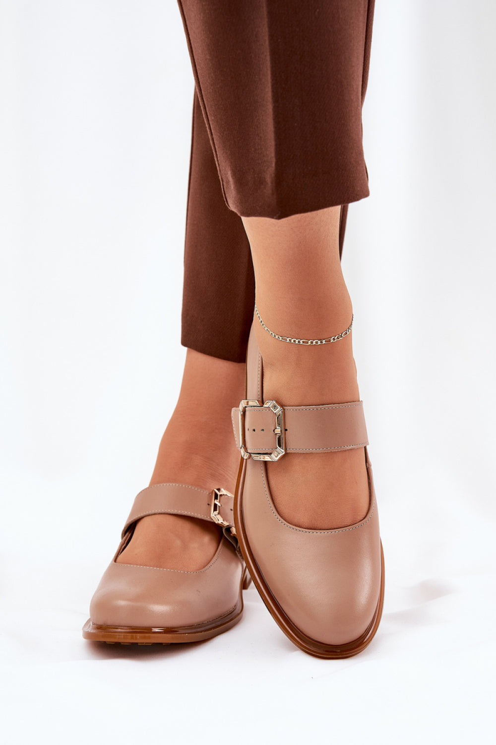 Bottes femme Step in style Chaussures Basses Chaussures — beige
