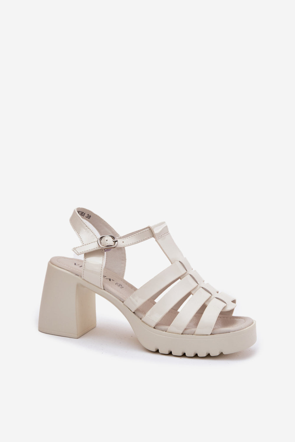 Sandales femme Step in style À Talons À — beige