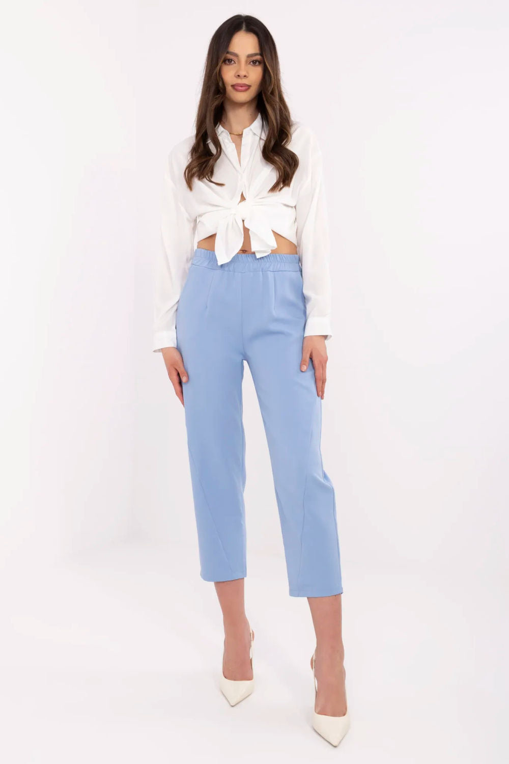 Chaussures à talons femme Och Bella Pantalon Pantalon — bleu
