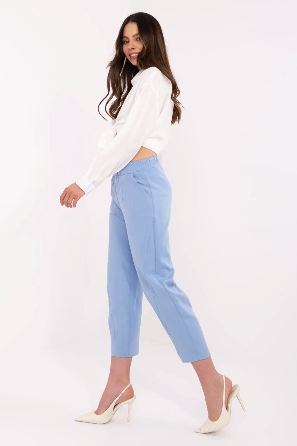 Chaussures à talons femme Och Bella Pantalon Pantalon — bleu
