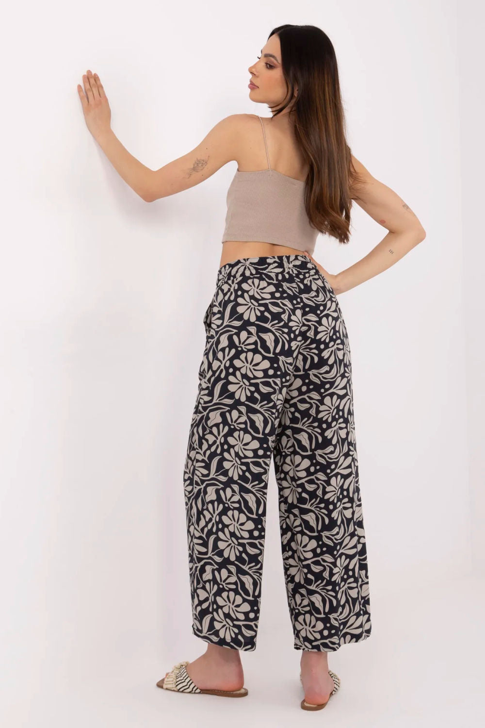 Chaussures à talons femme Sublevel Pantalon Pantalon — bleu marine