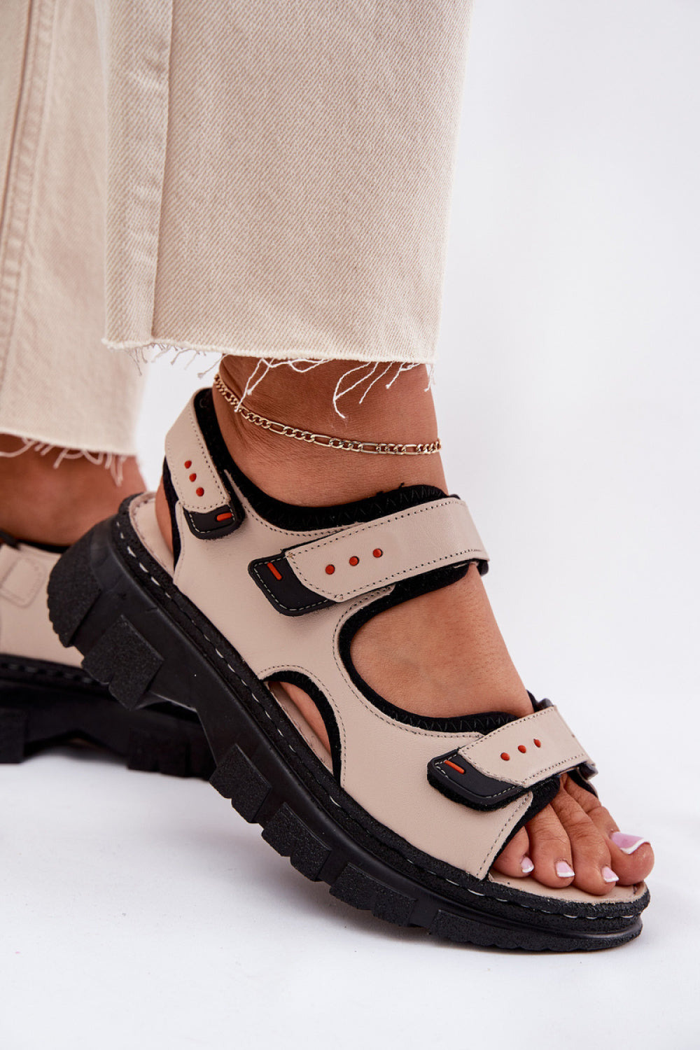 Sandales femme Step in style — beige
