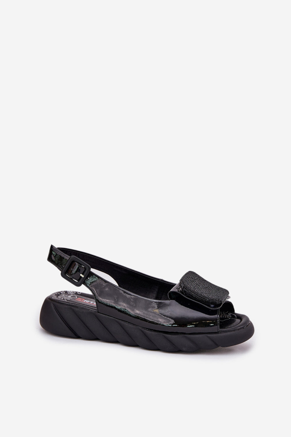 Sandales femme Step in style Cothurnes Cothurnes — noir