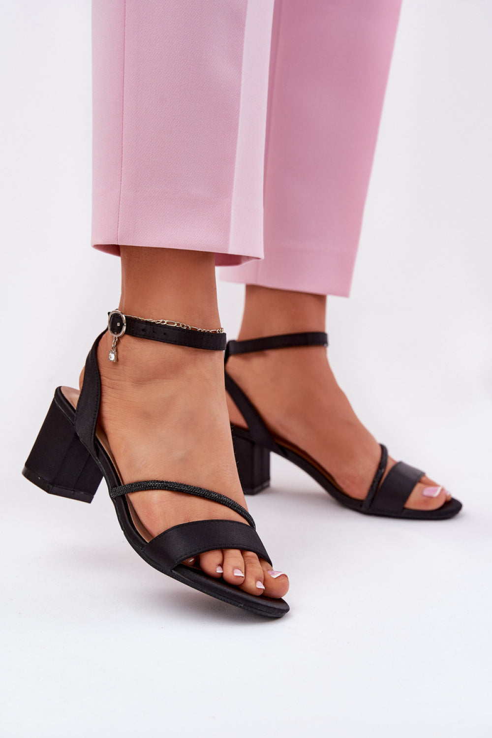 Sandales femme Step in style À Talons À — noir