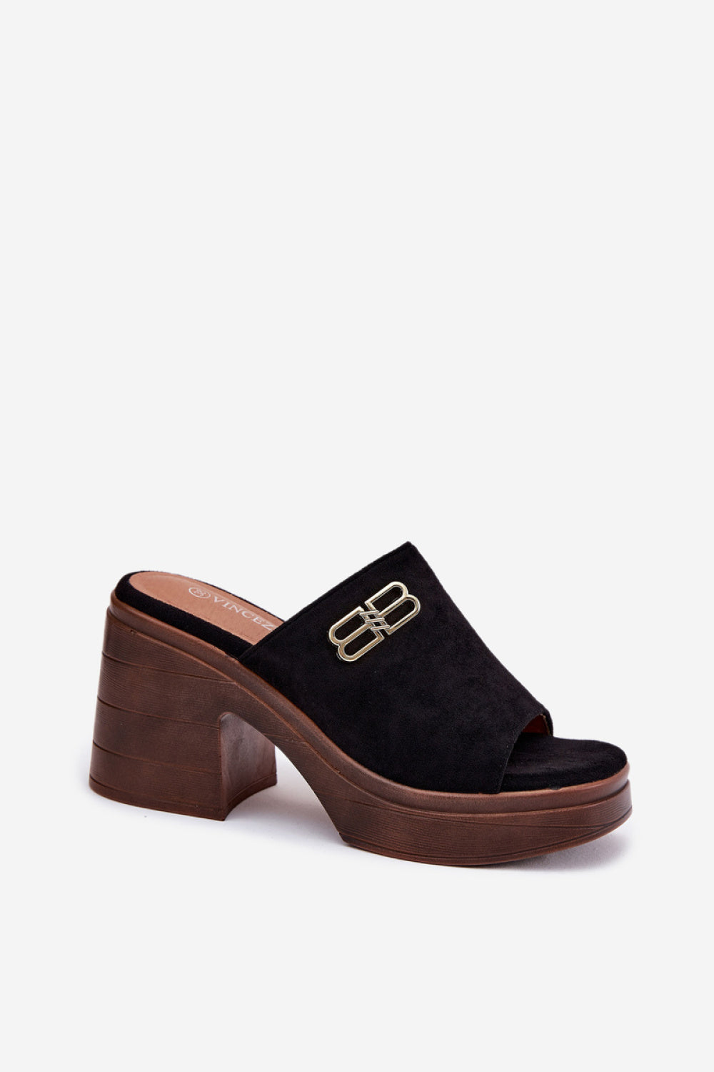 Sandales femme Step in style Des Mules À — noir