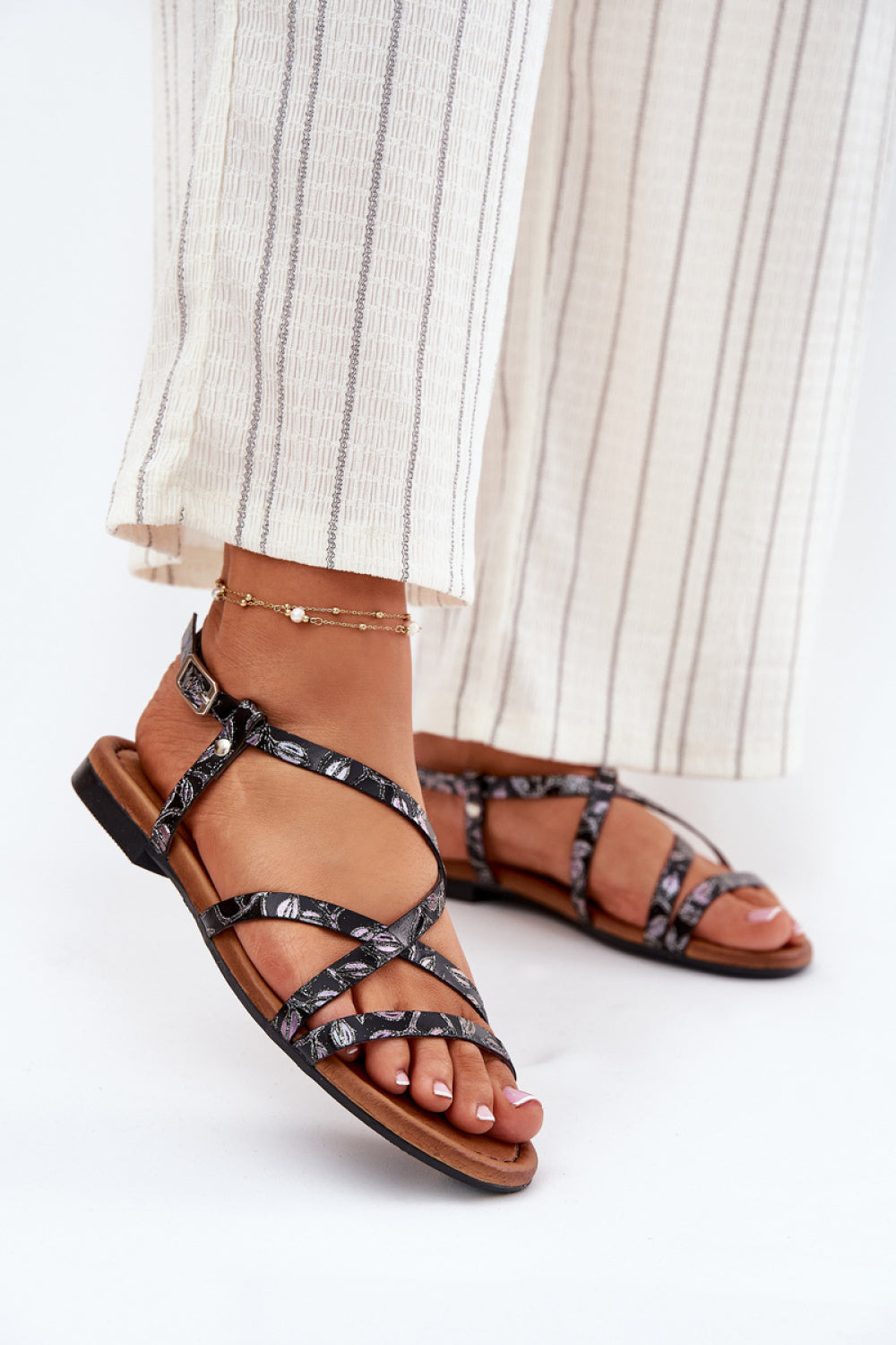 Sandales femme Step in style — noir