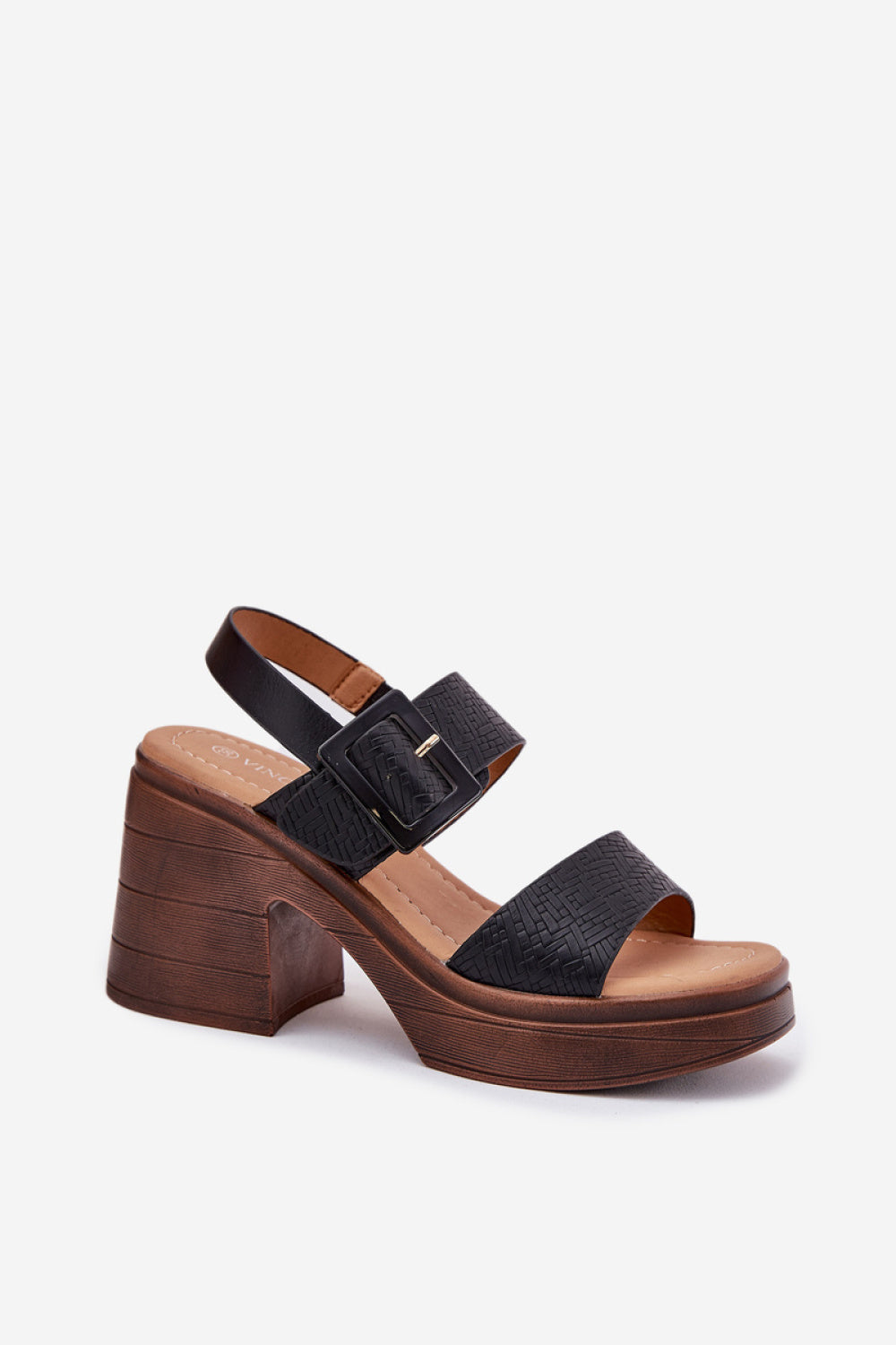 Sandales femme Step in style À Talons À — noir