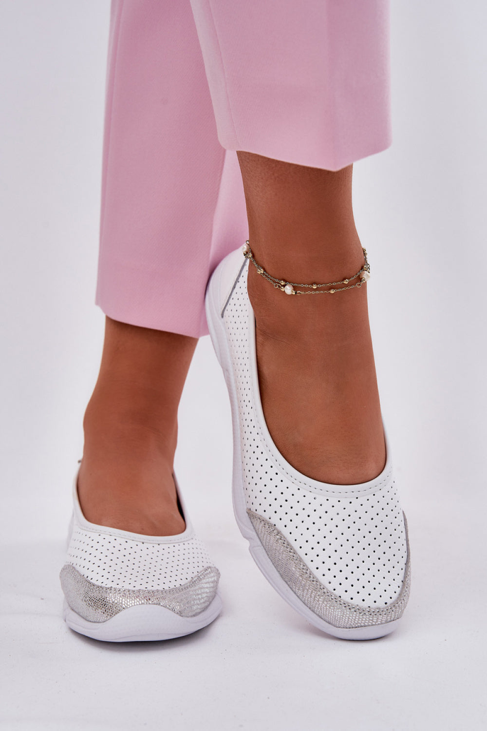 Ballerine femme Step in style — blanc