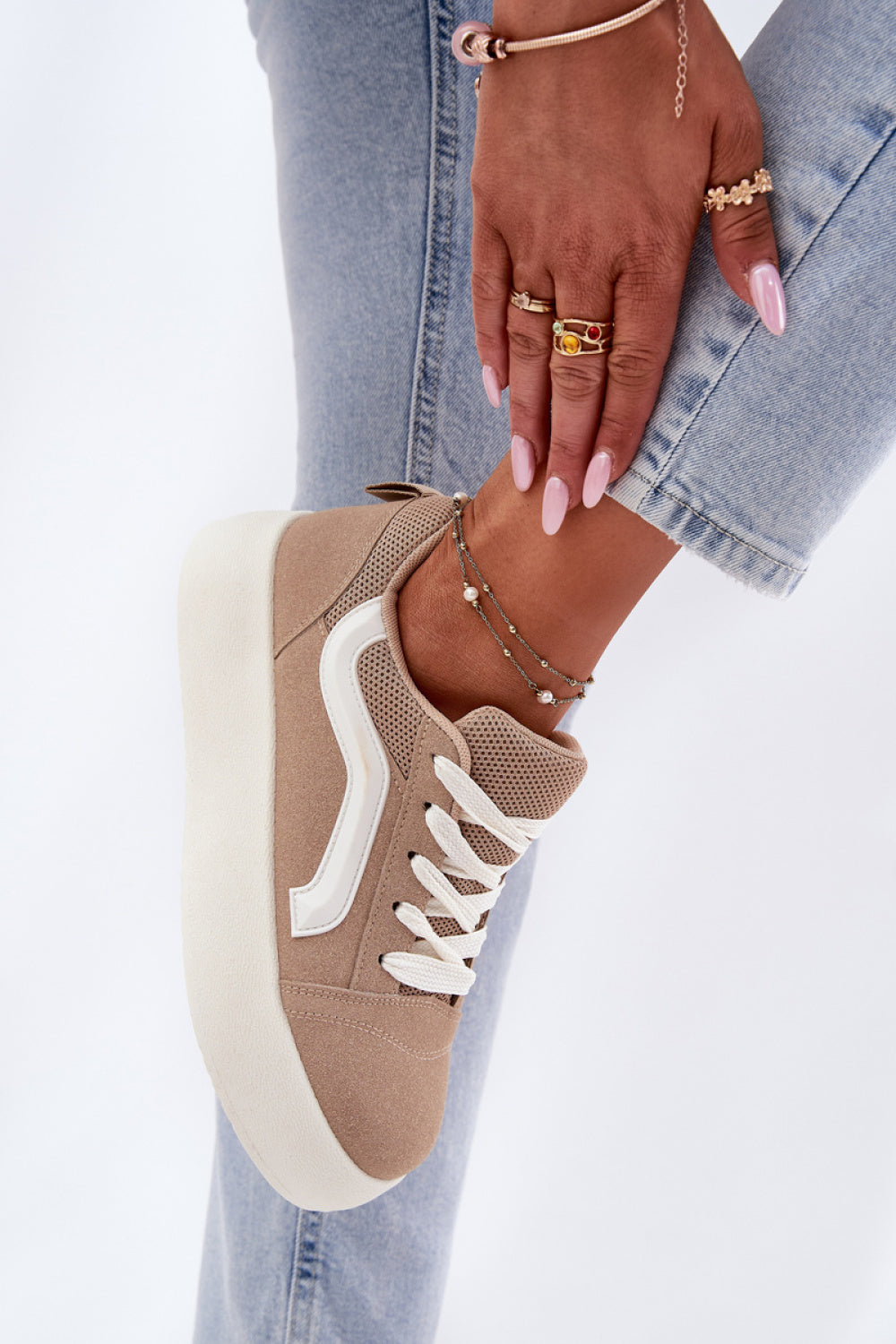 Chaussures de sport femme Step in style — beige