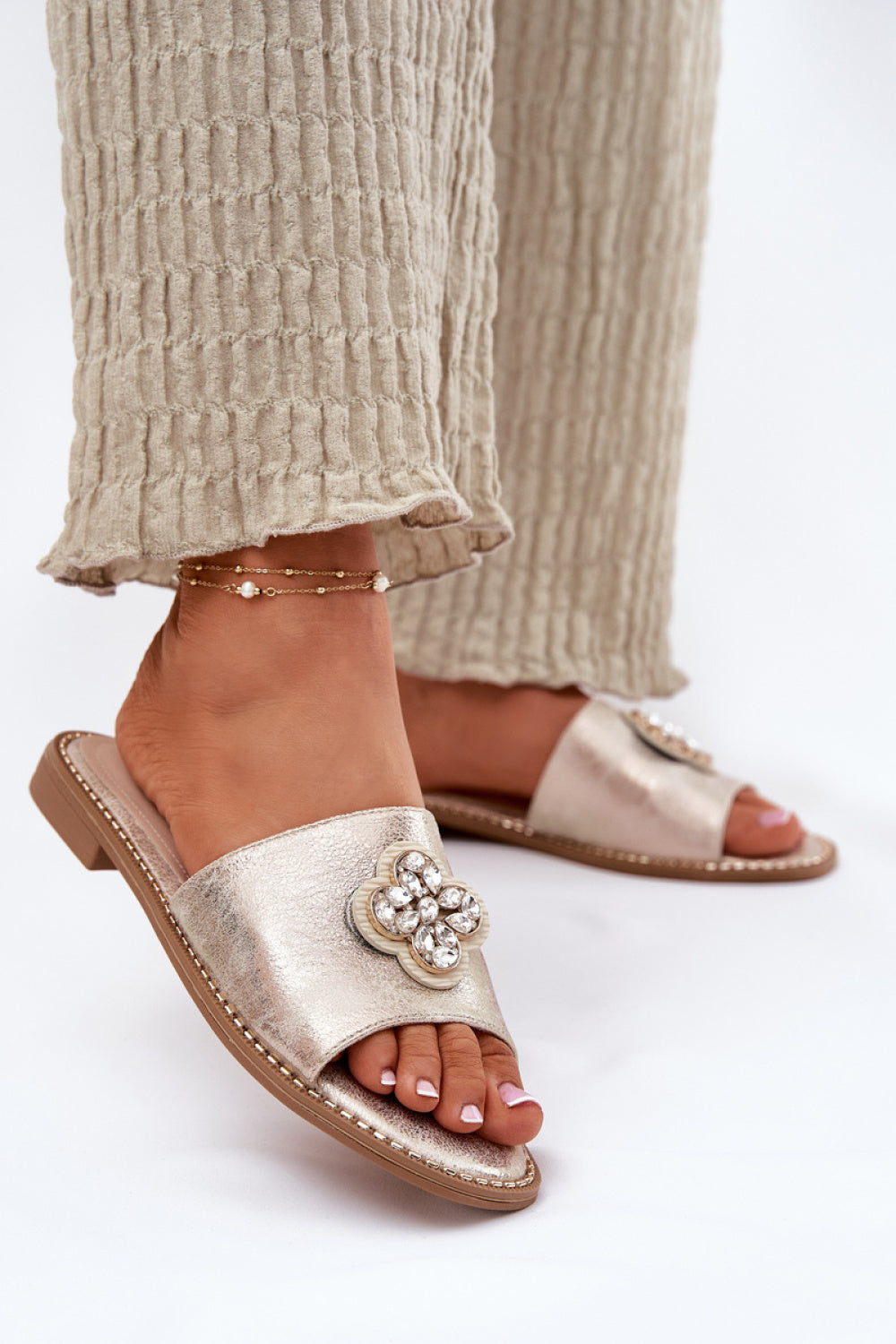Sandales femme Step in style Clacquettes Clacquettes — jaune