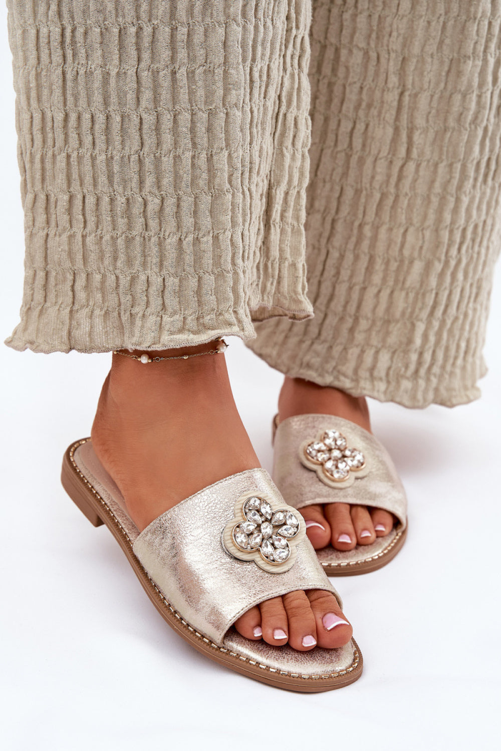 Sandales femme Step in style Clacquettes Clacquettes — jaune