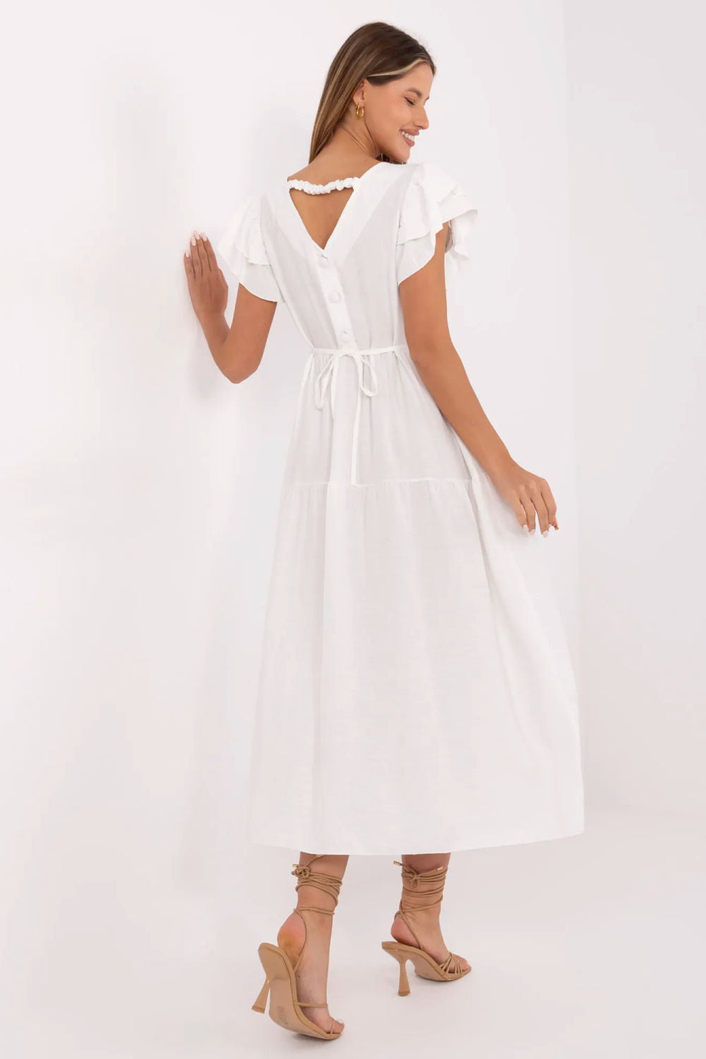 Robe femme Italy Moda De Jour De — beige