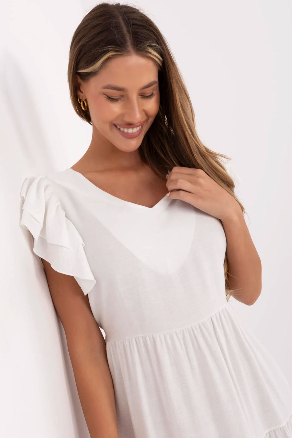 Robe femme Italy Moda De Jour De — beige