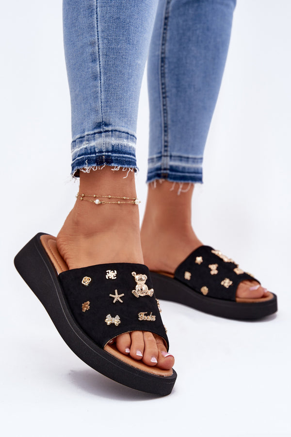 Sandales femme Step in style À Plateforme À — noir