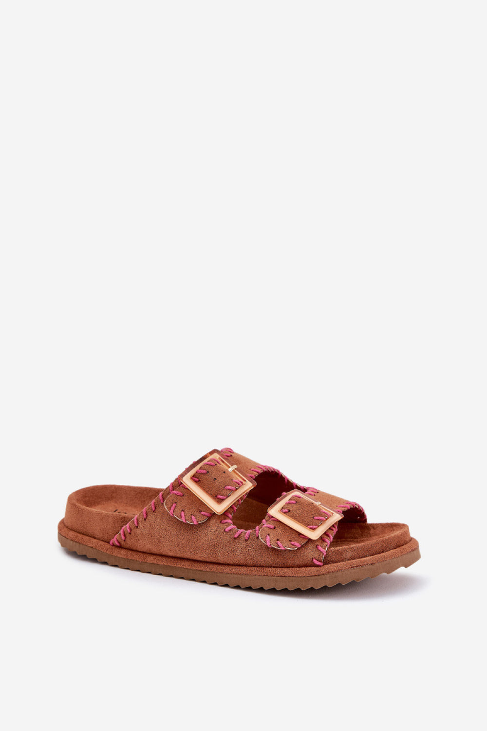 Sandales femme Step in style Clacquettes Clacquettes — brun