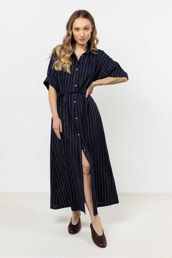 Robe femme awama De Jour De — bleu marine
