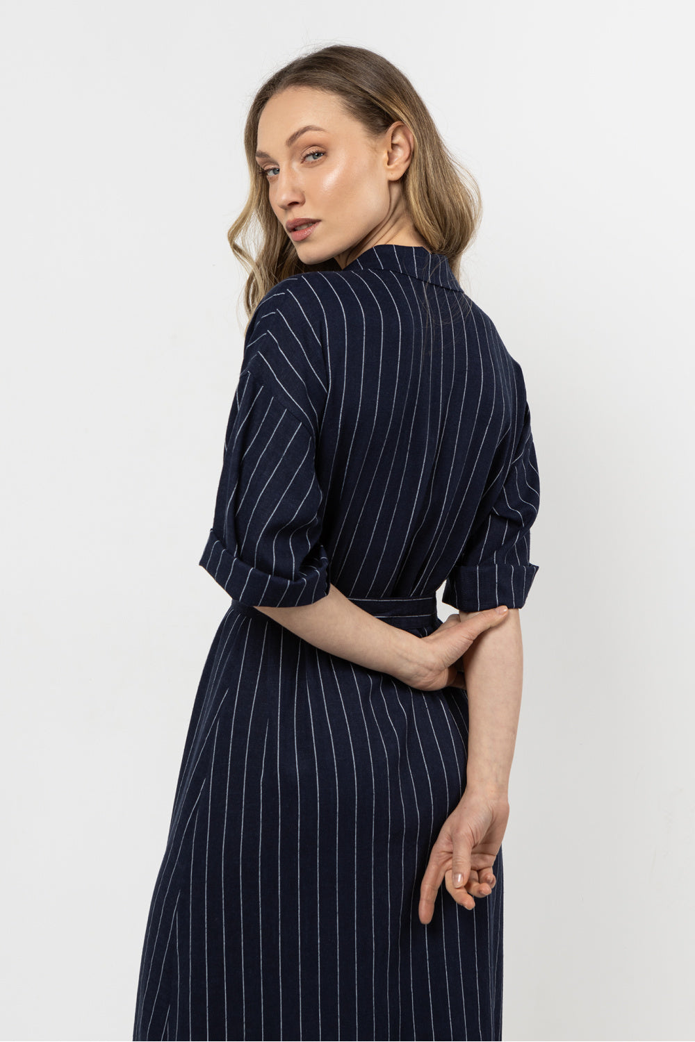Robe femme awama De Jour De — bleu marine