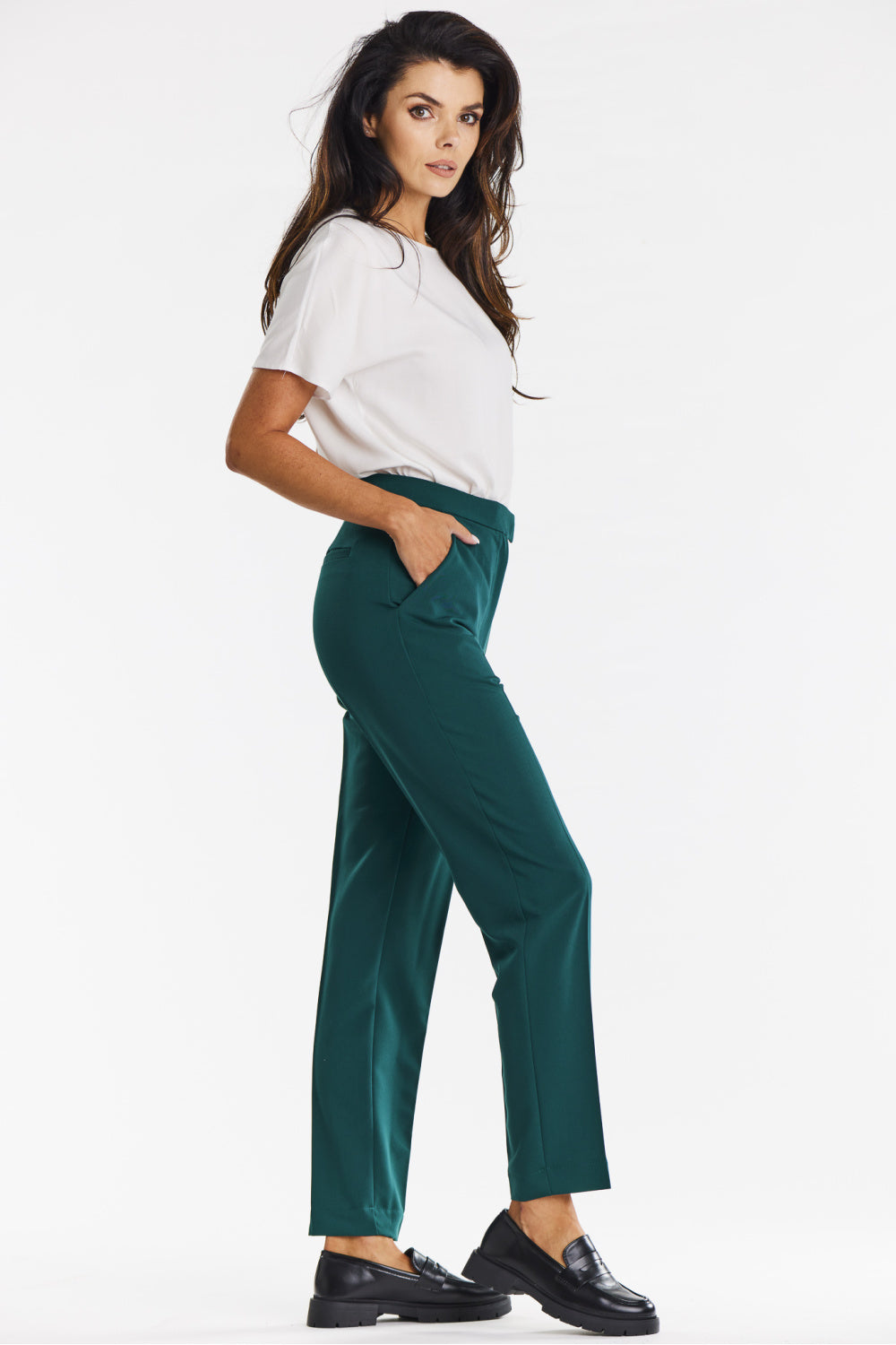 Chaussures à talons femme awama Pantalon Pantalon — vert