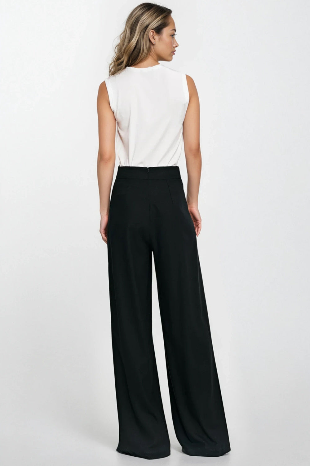 Chaussures à talons femme Nife Pantalon Long Pantalon — noir