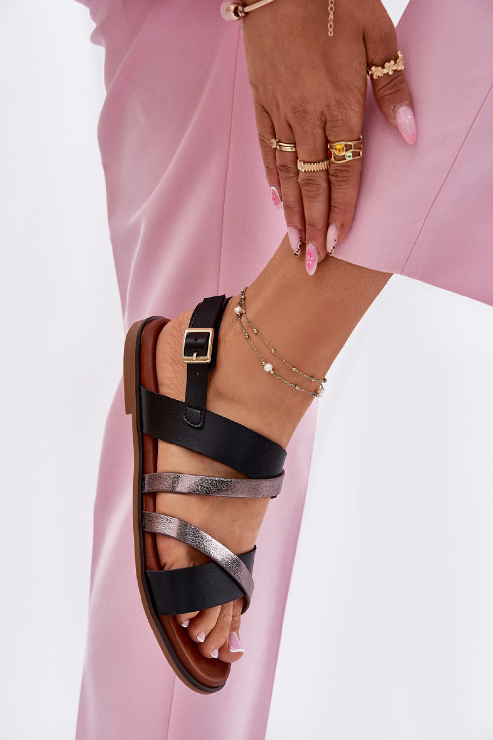 Sandales femme Step in style — noir