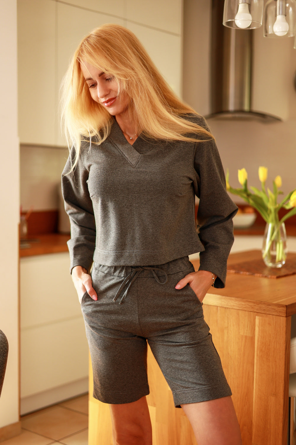 Ensemble lingerie femme Mirale L Ensemble L — gris
