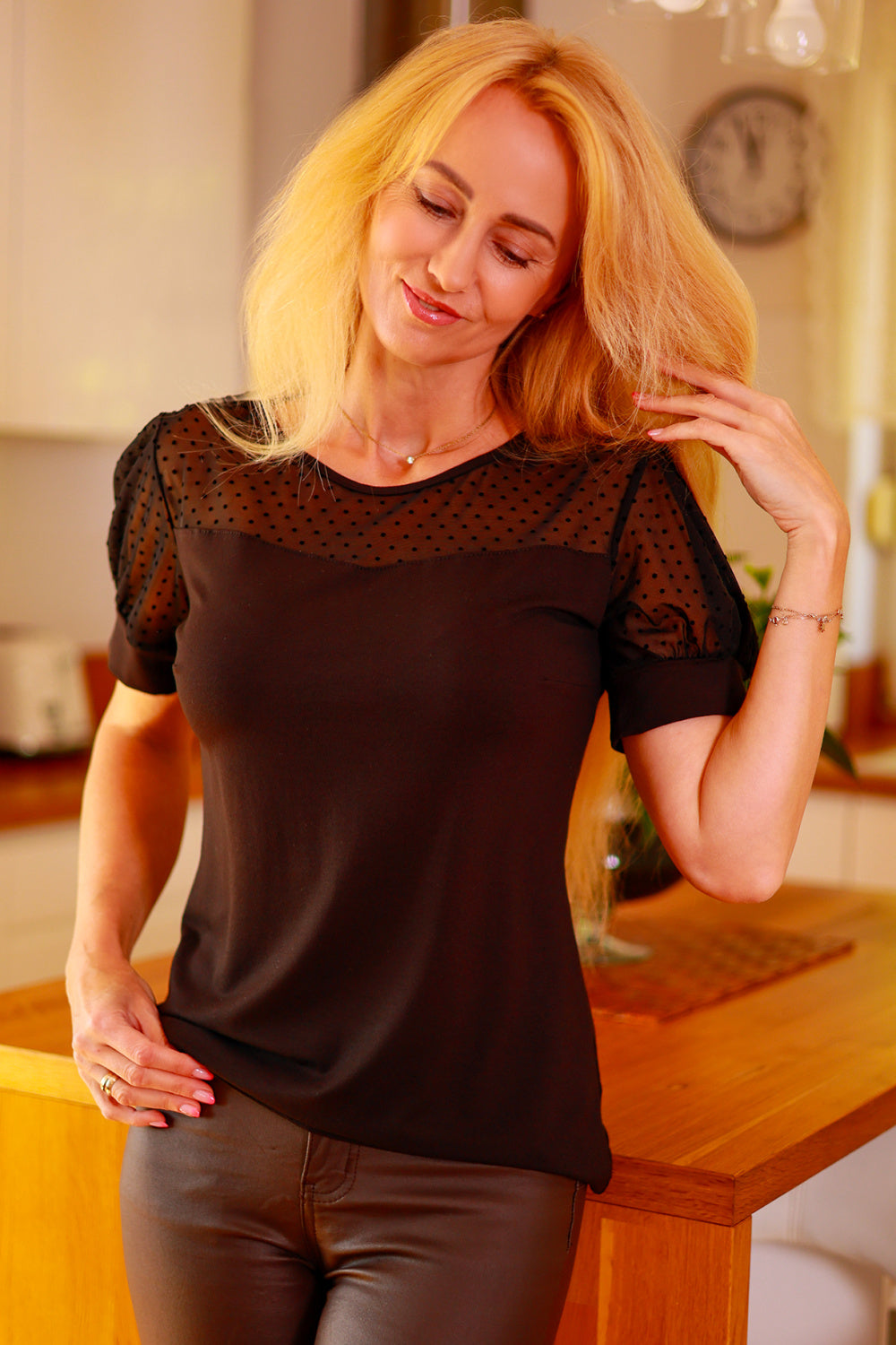 Blouse femme Mirale Chemisier Chemisier — noir